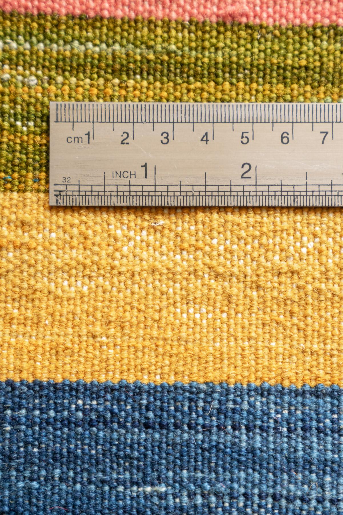 RK240 Fine Mazandaran Minimalist Stripes Kilim Runner 2 2