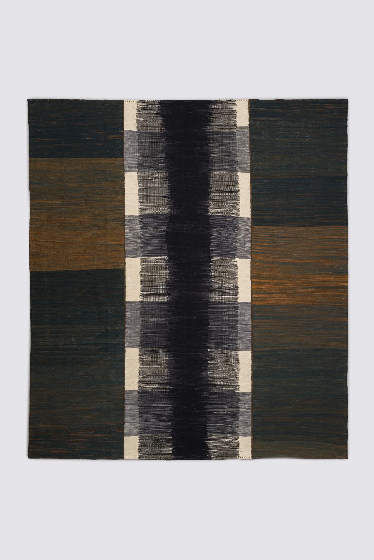 New Weave Fine Mazandaran Minimalist Ikat Kilim