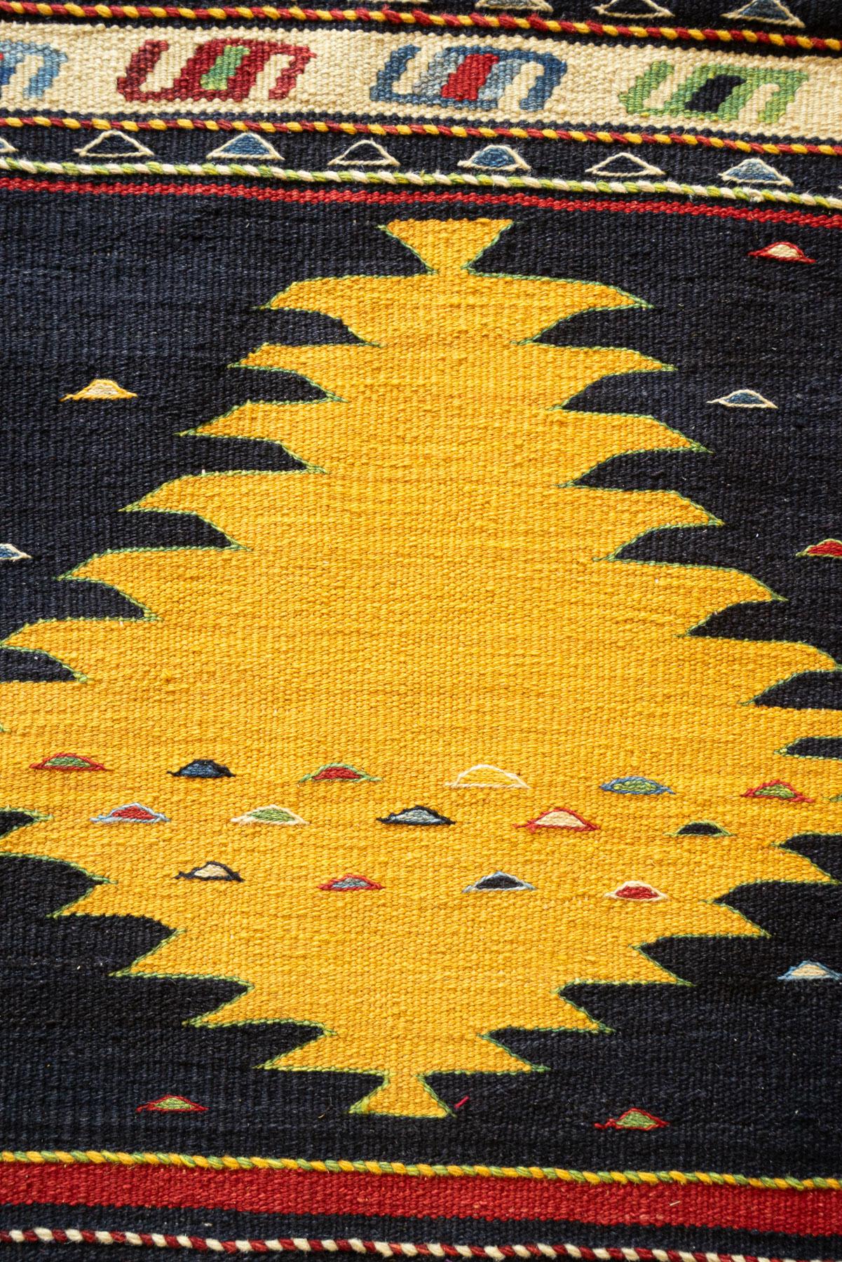 RK252 Contemporary Fine Khalaj Flower Kilim 2 16