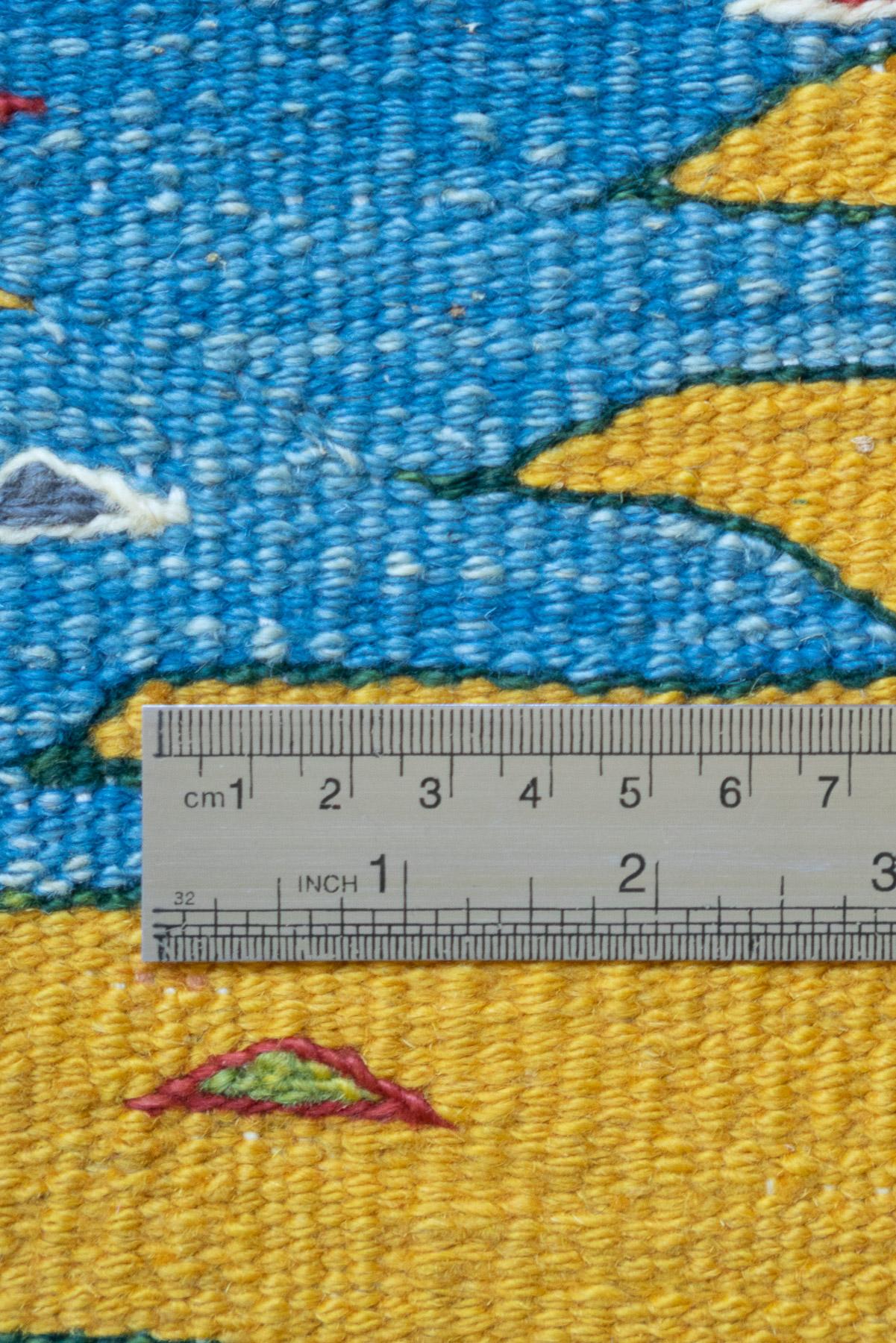 RK253 Contemporary Fine Khalaj Flower Kilim 8