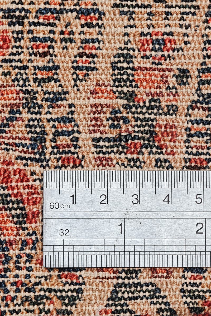 Antique Persian Senneh Rug, Boteh Field, c. 1890s to 1910s